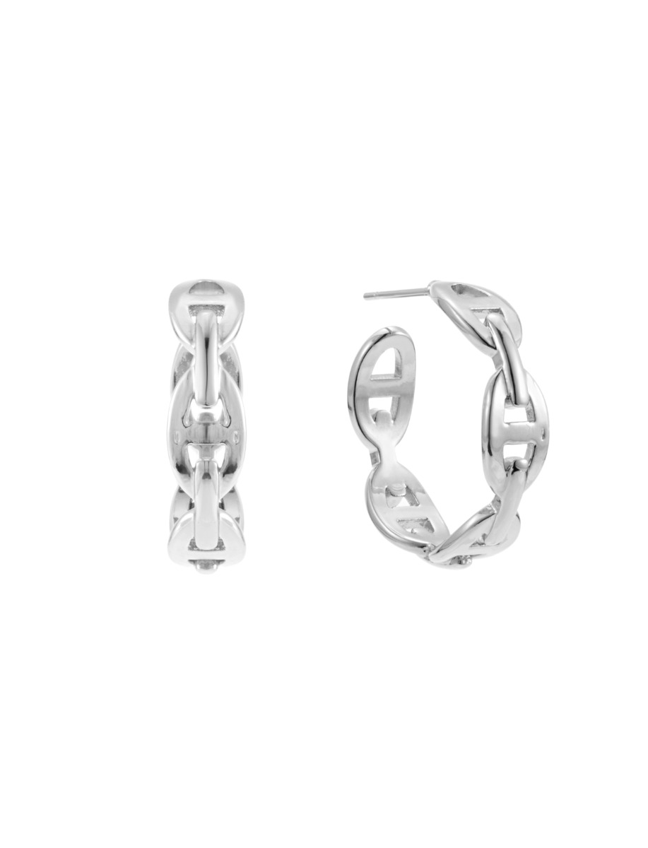 By Jolima Celine Chain Hoop Steel