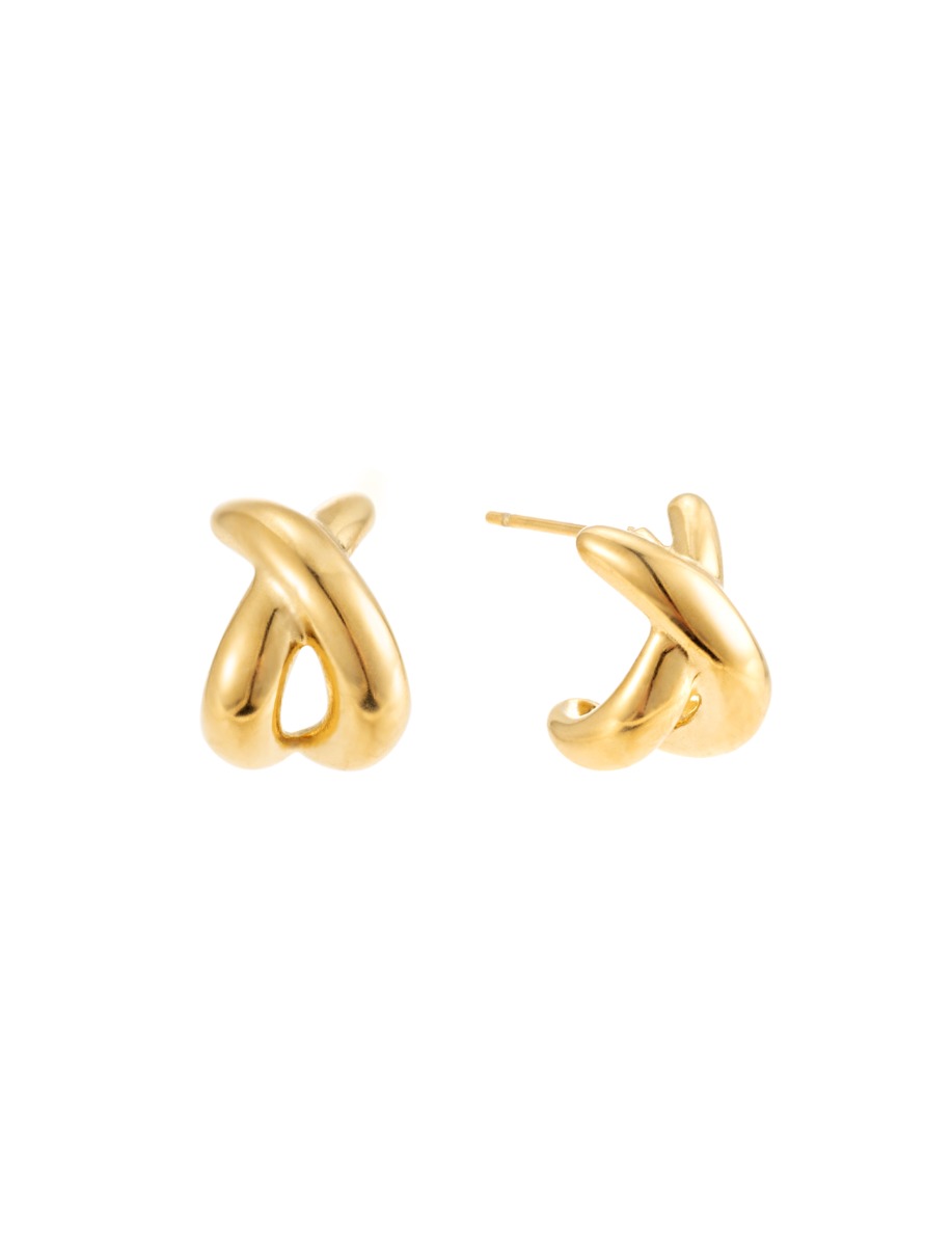 By Jolima Twinny Earring Gold