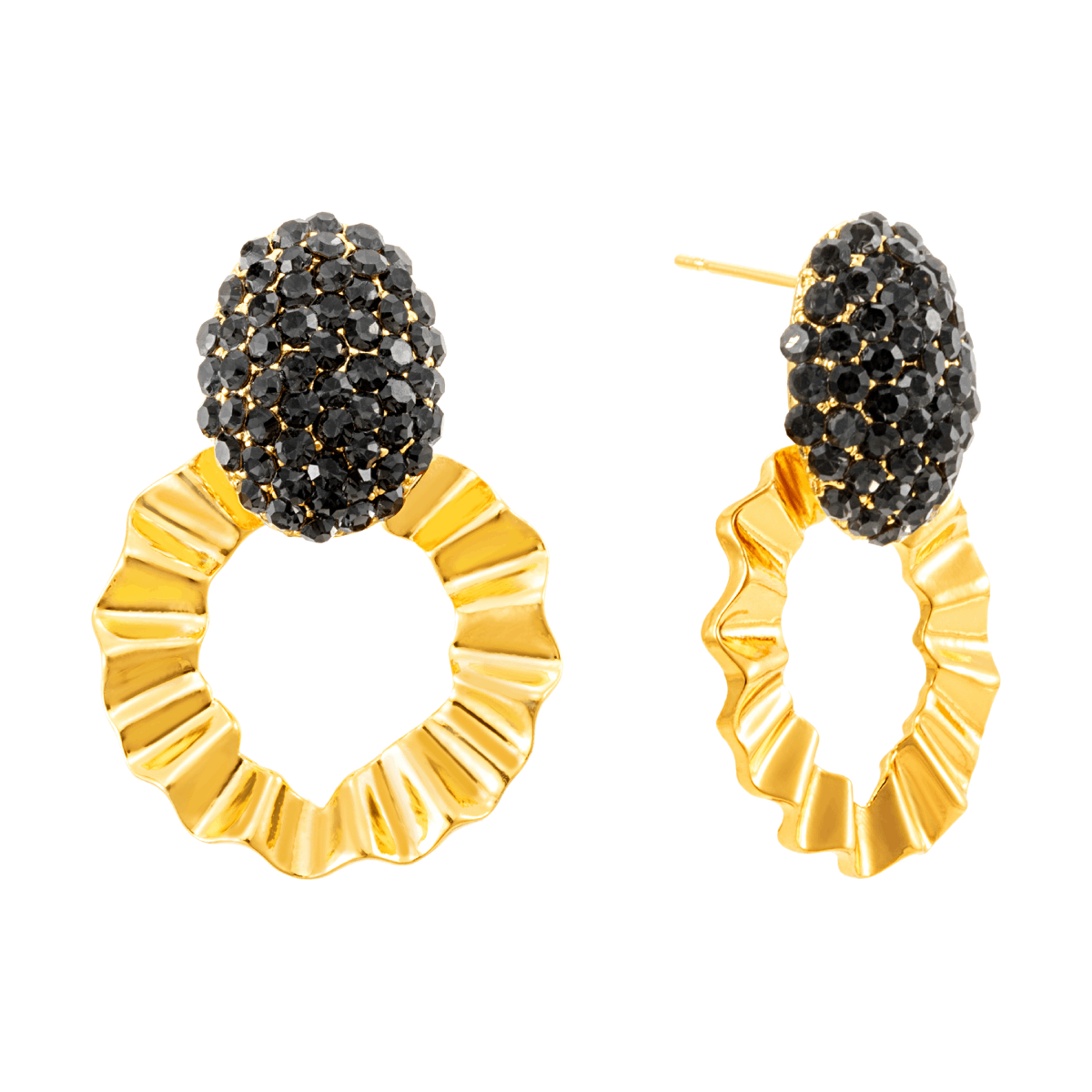 By Jolima Midnight Glow Crystal Black