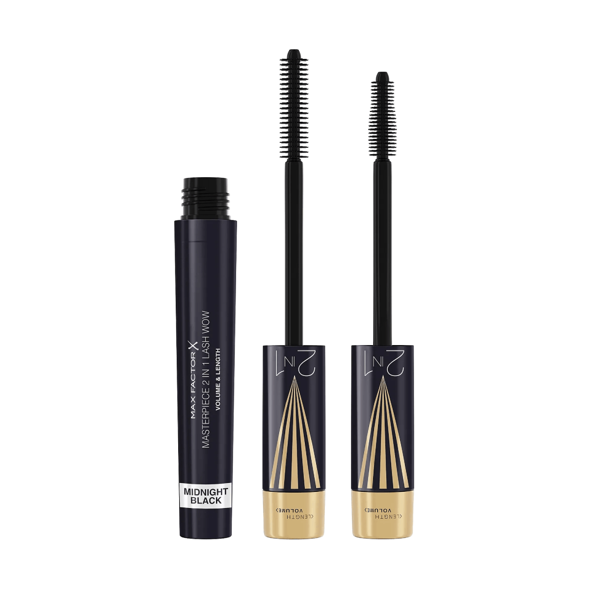 Max Factor Masterpiece 2-in-1 Lash Wow Mascara 03 Midnight Black 7ml
