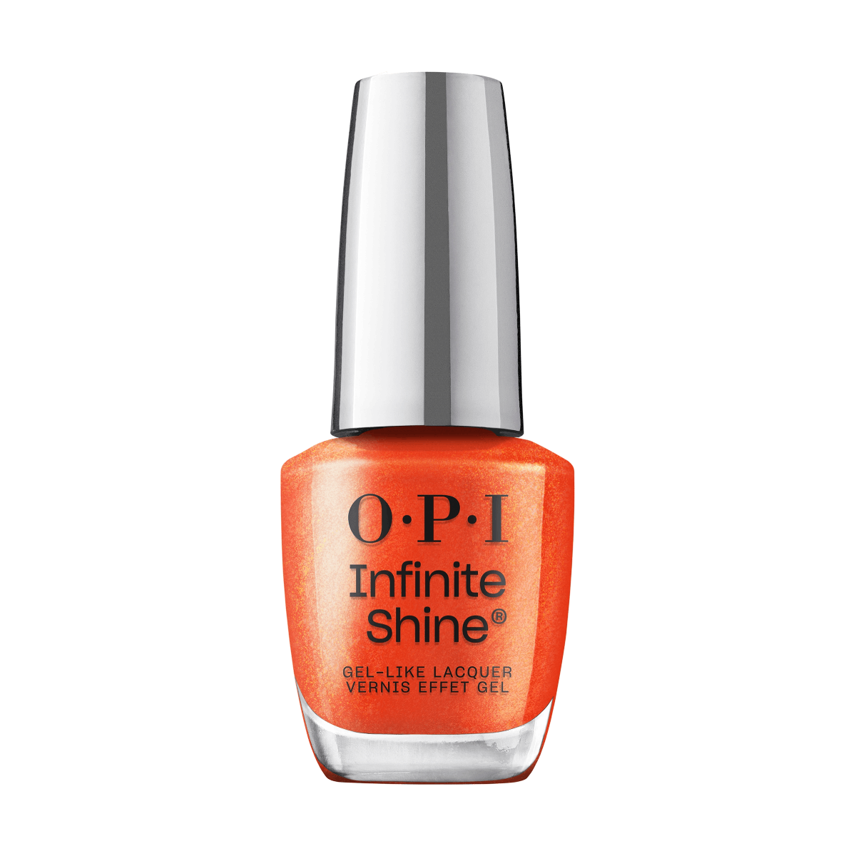 OPI Infinite Shine Shock 'Em Orange 15ml
