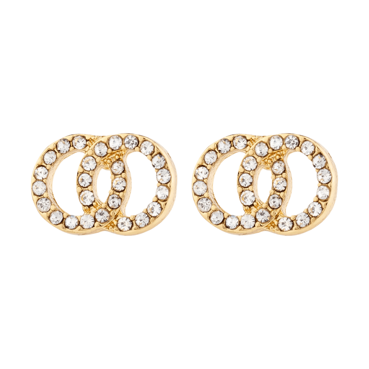 Pilgrim Jolina Earrings Gold-Plated