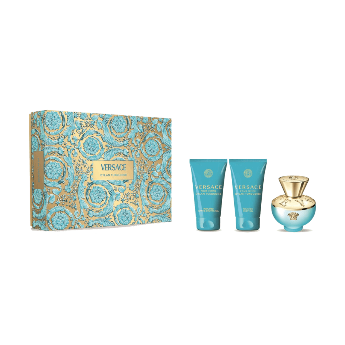 Versace&#x20;Dylan&#x20;Turquoise&#x20;Edt&#x20;50ml&#x20;Giftset